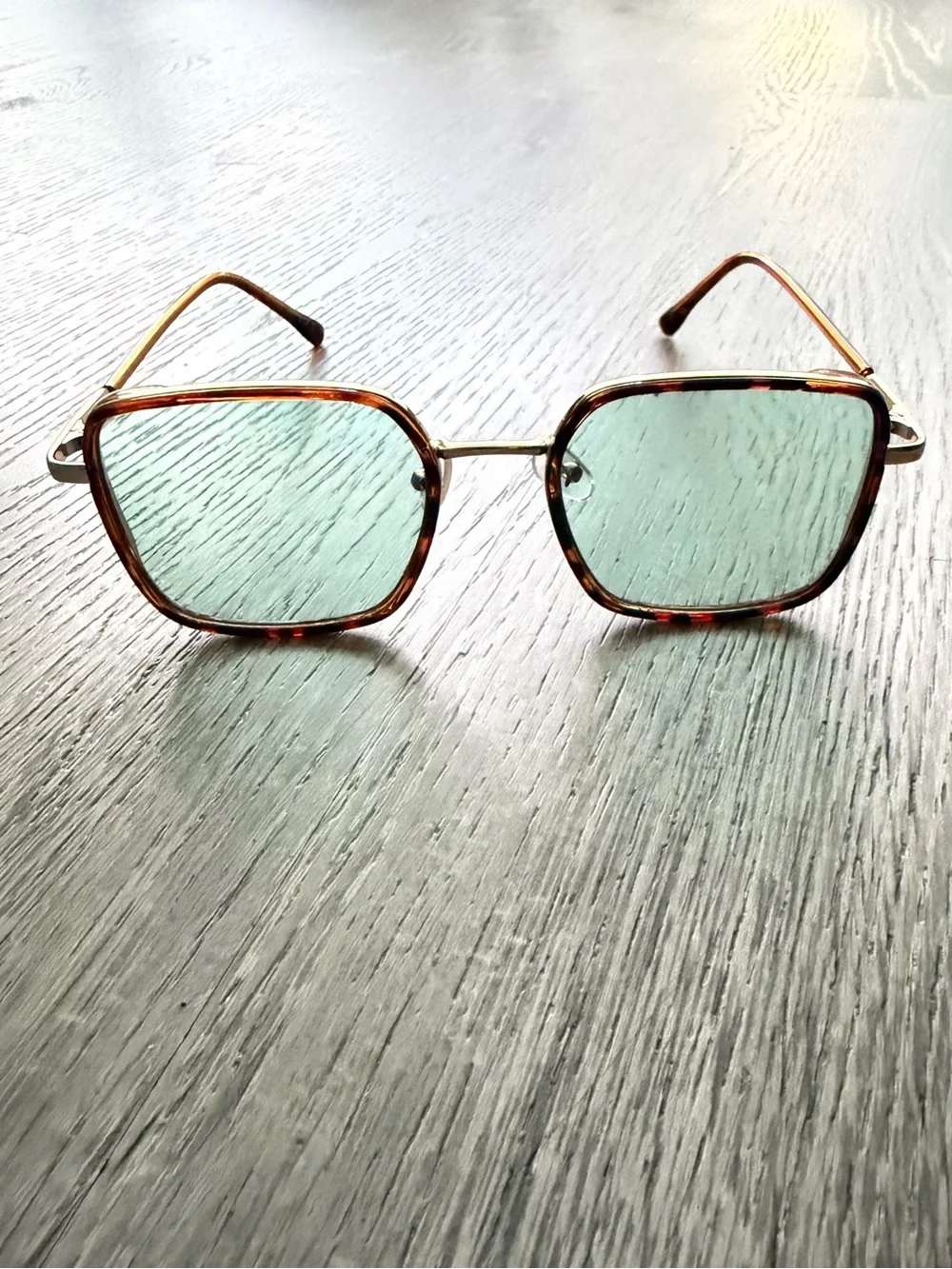Free People Beau Square Sunglasses